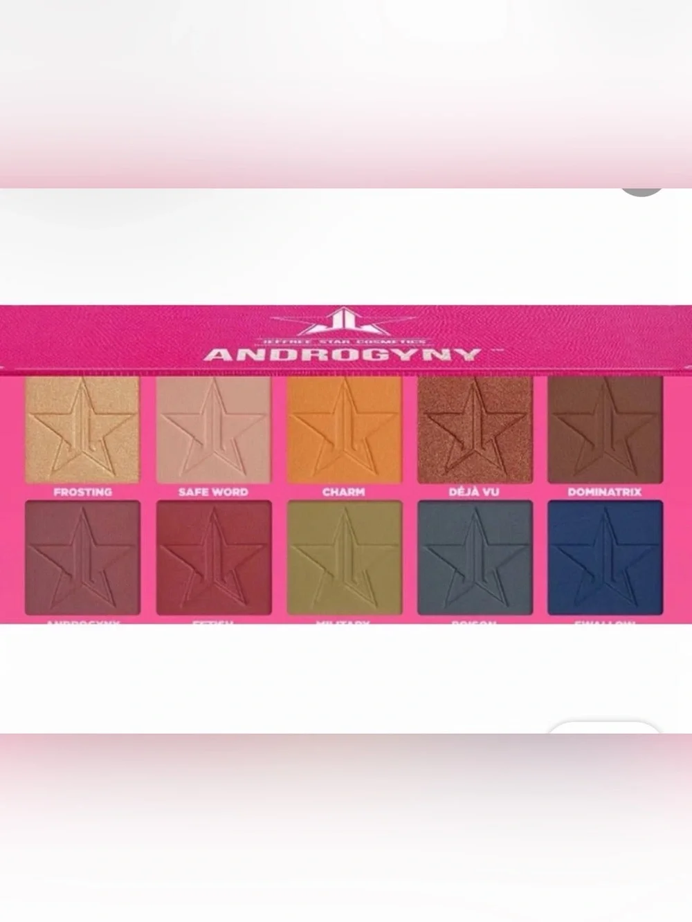 Jeffree Star Androgyny Eyeshadow Palette - Pink